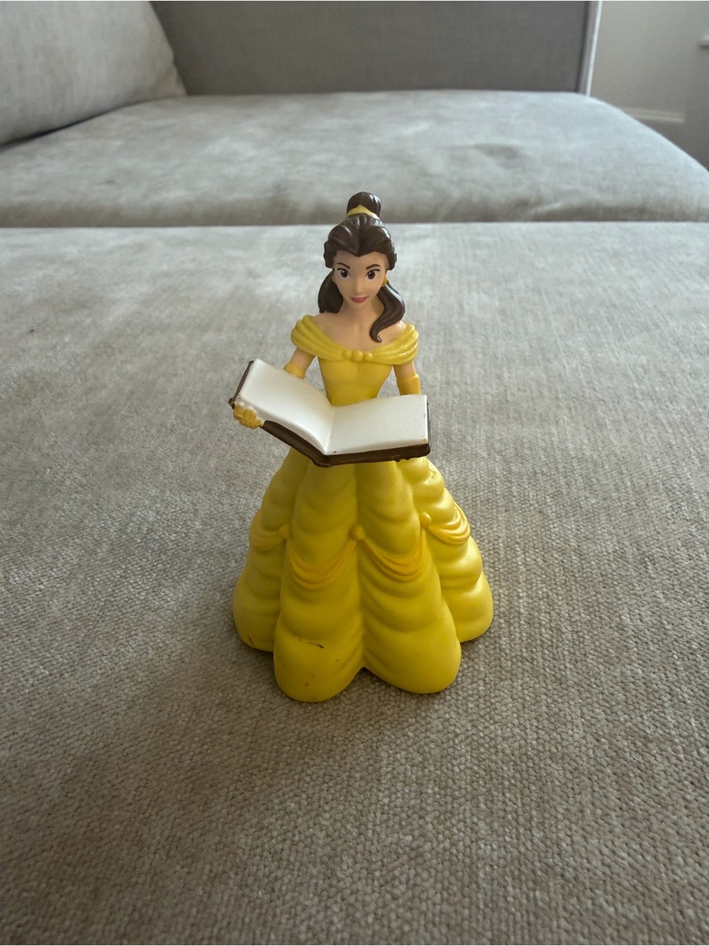 Yellow Princess Learning Figure Toy with Book - Kids Educational Play